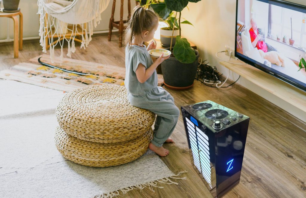 ZebSol Air Purifier for homes with pets and kids in Pakistan