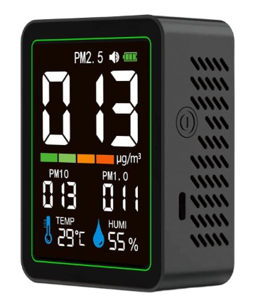 5 in 1 AQI Meter (Laser-based)
